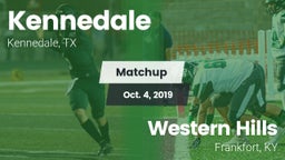 Matchup: Kennedale vs. Western Hills  2019
