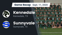 Recap: Kennedale  vs. Sunnyvale  2020
