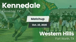Matchup: Kennedale vs. Western Hills  2020
