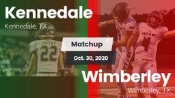 Matchup: Kennedale vs. Wimberley  2020