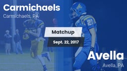 Matchup: Carmichaels vs. Avella  2017