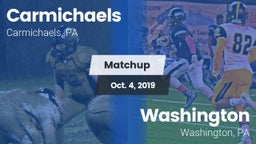 Matchup: Carmichaels vs. Washington  2019