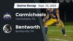 Recap: Carmichaels  vs. Bentworth  2020