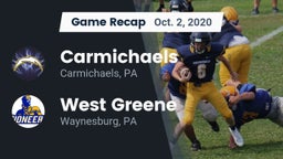 Recap: Carmichaels  vs. West Greene  2020