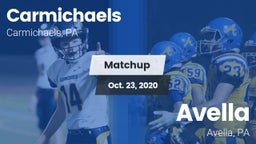 Matchup: Carmichaels vs. Avella  2020