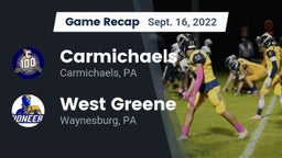 Recap: Carmichaels  vs. West Greene  2022