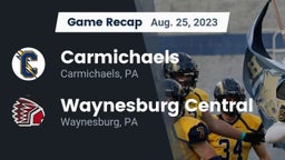 Recap: Carmichaels  vs. Waynesburg Central  2023