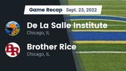 Recap: De La Salle Institute vs. Brother Rice  2022