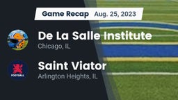 Recap: De La Salle Institute vs. Saint Viator  2023