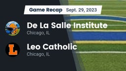 Recap: De La Salle Institute vs. Leo Catholic  2023