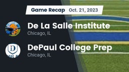 Recap: De La Salle Institute vs. DePaul College Prep 2023