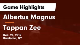 Albertus Magnus  vs Tappan Zee  Game Highlights - Dec. 27, 2019