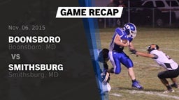 Recap: Boonsboro  vs. Smithsburg  2015