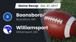 Recap: Boonsboro  vs. Williamsport  2017