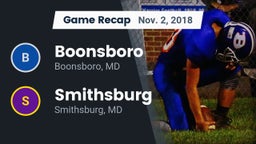 Recap: Boonsboro  vs. Smithsburg  2018
