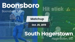 Matchup: Boonsboro vs. South Hagerstown  2019