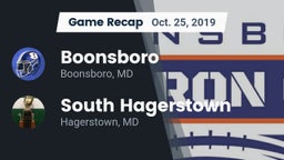 Recap: Boonsboro  vs. South Hagerstown  2019