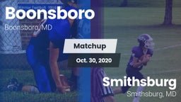 Matchup: Boonsboro vs. Smithsburg  2020