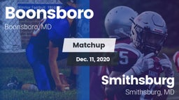 Matchup: Boonsboro vs. Smithsburg  2020