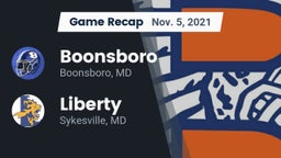 Recap: Boonsboro  vs. Liberty  2021