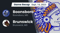 Recap: Boonsboro  vs. Brunswick  2023