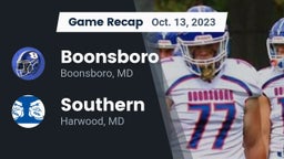 Recap: Boonsboro  vs. Southern  2023