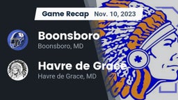 Recap: Boonsboro  vs. Havre de Grace  2023