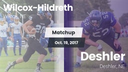 Matchup: Wilcox-Hildreth vs. Deshler  2017