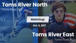 Matchup: Toms River North vs. Toms River East  2017