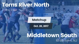 Matchup: Toms River North vs. Middletown South  2017