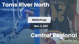 Matchup: Toms River North vs. Central Regional  2017