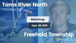 Matchup: Toms River North vs. Freehold Township  2018
