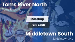 Matchup: Toms River North vs. Middletown South  2018