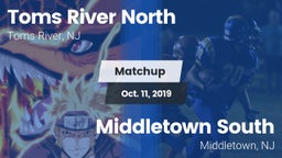 Matchup: Toms River North vs. Middletown South  2019