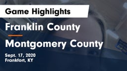 Franklin County  vs Montgomery County  Game Highlights - Sept. 17, 2020