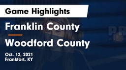 Franklin County  vs Woodford County  Game Highlights - Oct. 12, 2021
