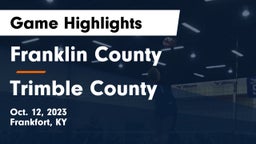 Franklin County  vs Trimble County  Game Highlights - Oct. 12, 2023