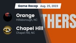 Recap: Orange  vs. Chapel Hill  2023