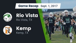 Recap: Rio Vista  vs. Kemp  2017