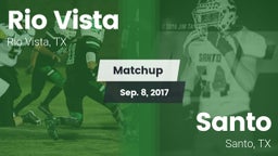 Matchup: Rio Vista vs. Santo  2017