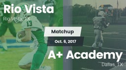 Matchup: Rio Vista vs. A Academy 2017