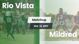 Matchup: Rio Vista vs. Mildred  2017