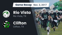 Recap: Rio Vista  vs. Clifton  2017