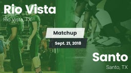 Matchup: Rio Vista vs. Santo  2018
