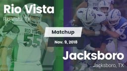 Matchup: Rio Vista vs. Jacksboro  2018