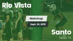 Matchup: Rio Vista vs. Santo  2019