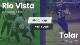 Matchup: Rio Vista vs. Tolar  2019