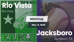 Matchup: Rio Vista vs. Jacksboro  2019