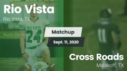 Matchup: Rio Vista vs. Cross Roads  2020