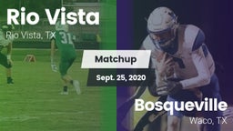 Matchup: Rio Vista vs. Bosqueville  2020